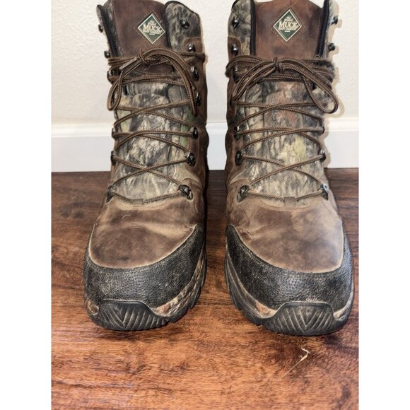 Muck Boot Mens Summit Lace 8” Realtree Edge Camo Hunting Boots Men 14 - Picture 1 of 12